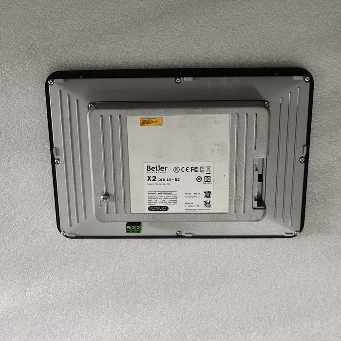 BEIJER ELECTRONICS 10" TOUCH HMI PANEL X2 PRO 10 - B2