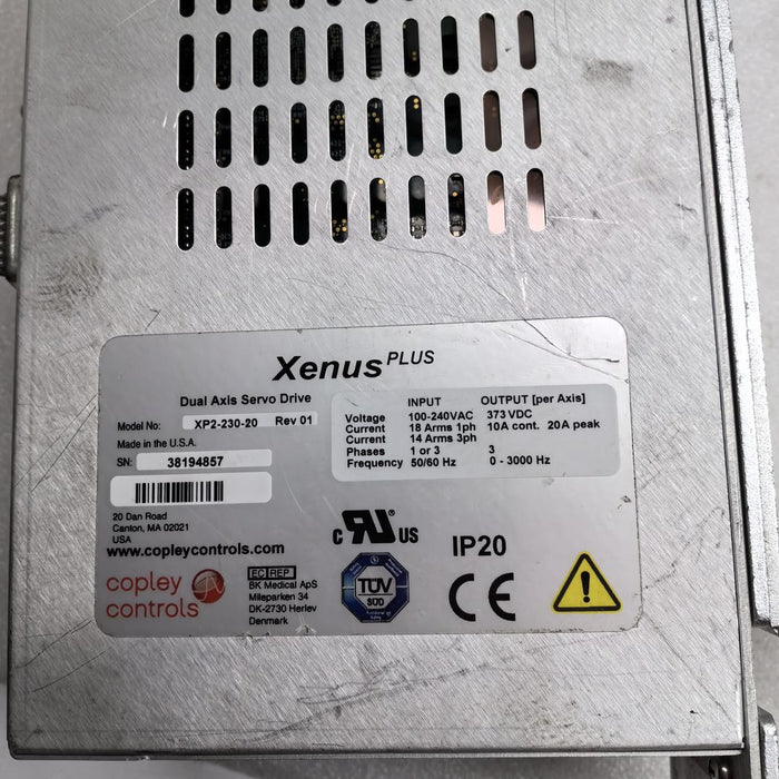 Copley controls XENUS PULS Servo Drive XP2-230-20loop_index