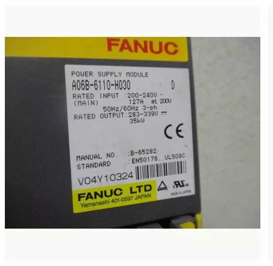 FANUC POWER SUPPLY MODULE a06b-6110-h030 AC Servo Drive