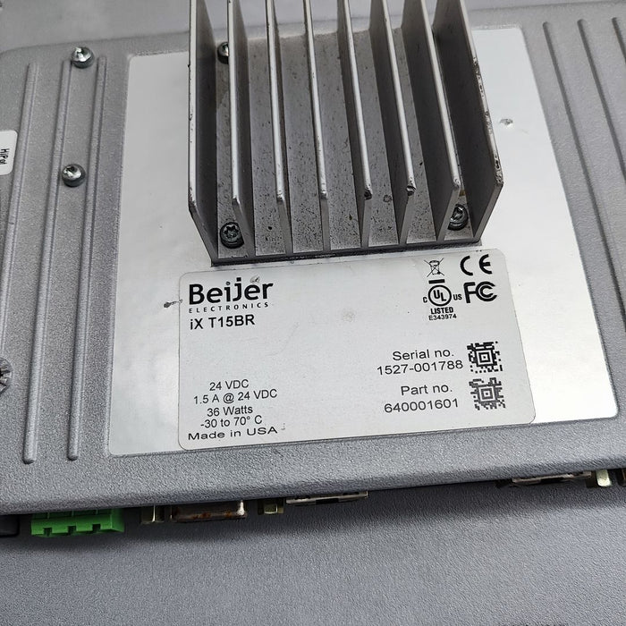 IXT15BR FRONT BEIJER ELECTRONICS AB USED / NO WARRANTY/ EXPRESS DELIVERY
