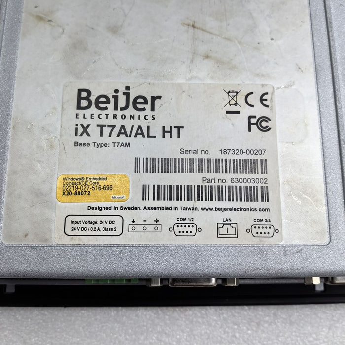 Beijer IX T7A/AL HT Touch Screen IXT7A/ALHT