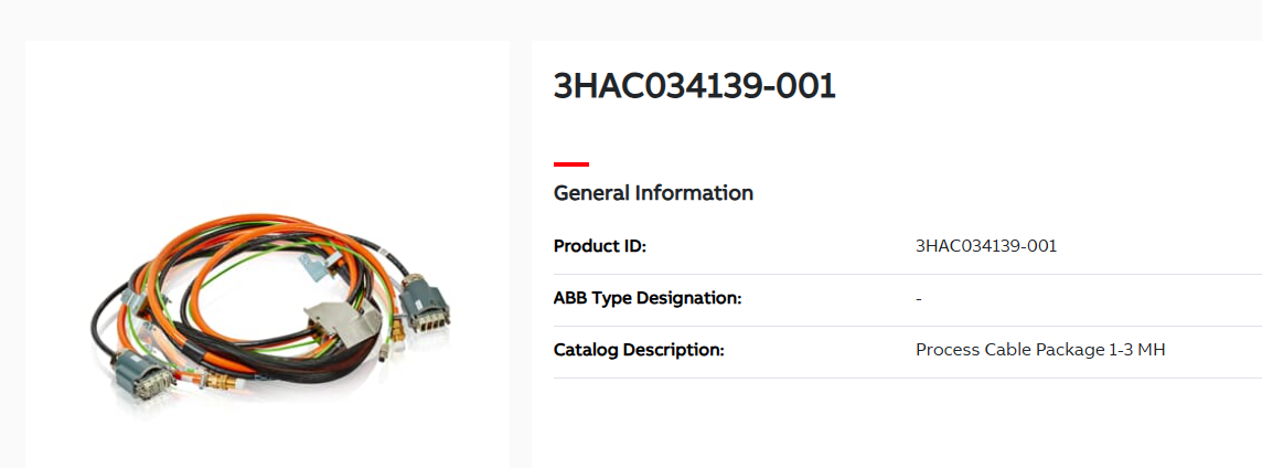 1PC ABB 3HAC034139-001 Used