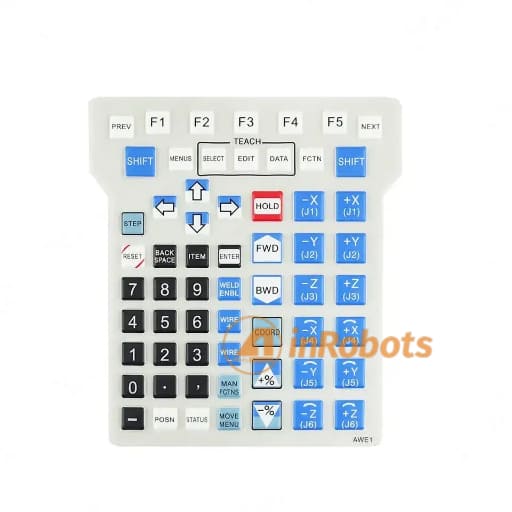 FANUC Teach Pendant A05B-2301-C395 Membrane Keypad
