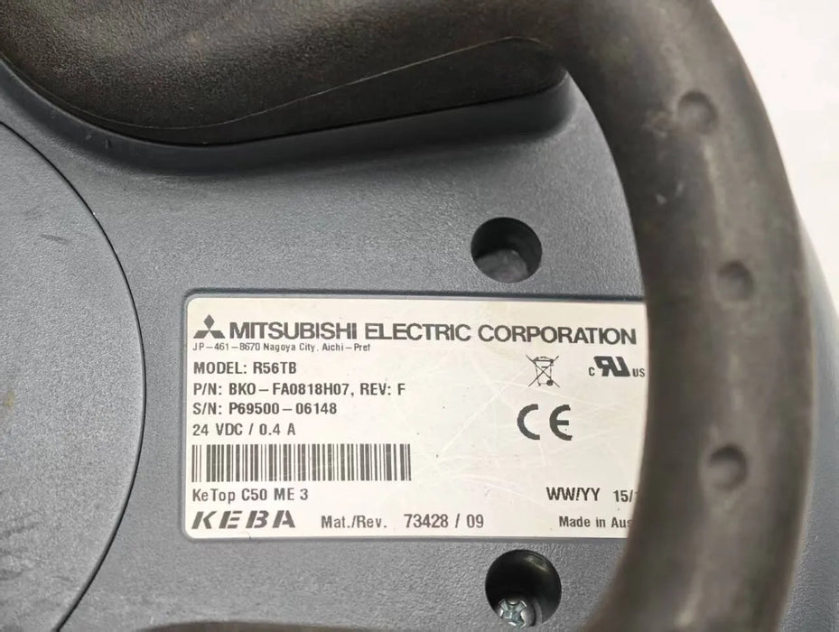 Mitsubishi R56TB Teach Pendant for Industrial Robot Used