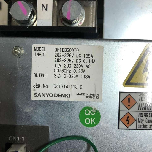 Sanyo Servo DriverSpot Price Negotiation qf1db600t0 NEW