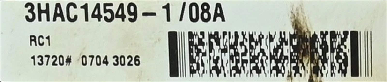 1PC ABB 3HAC14549-1/08A Used