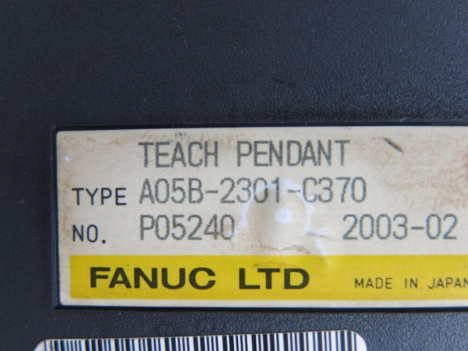 FANUC A05B-2301-C370-TP iPendant