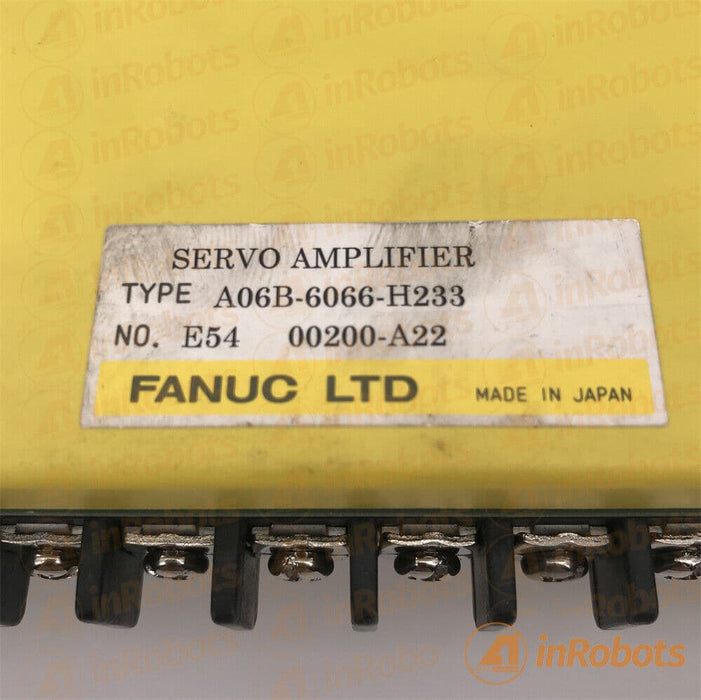 Servoamplificateur FANUC A06B-6066-H233 d'occasion