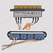 HE2B-M2 Controller Switch For ABB DSQC679 3HAC028357-001 Flex Pendant New