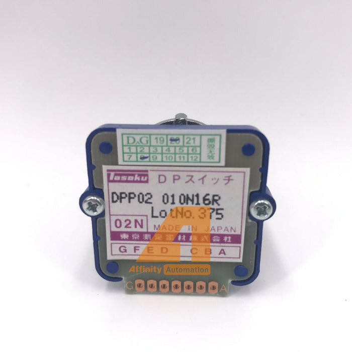 Tosoku DPP02010N16R Series Rotary Switch New