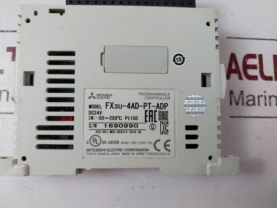 Mitsubishi FX3U-4AD-PT-ADP Robot Spare Part