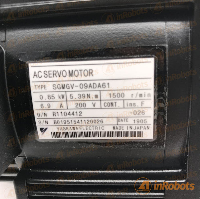 Yaskawa SGMGV-09ADA61 Servo Motor with Encoder Refurbish