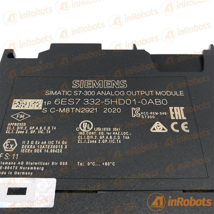 6ES7332-5HD01-0AB0 Copertura in plastica per telaio guscio custodia 6ES7332-5HD01-0AB0 Copertura in plastica per telaio guscio custodia