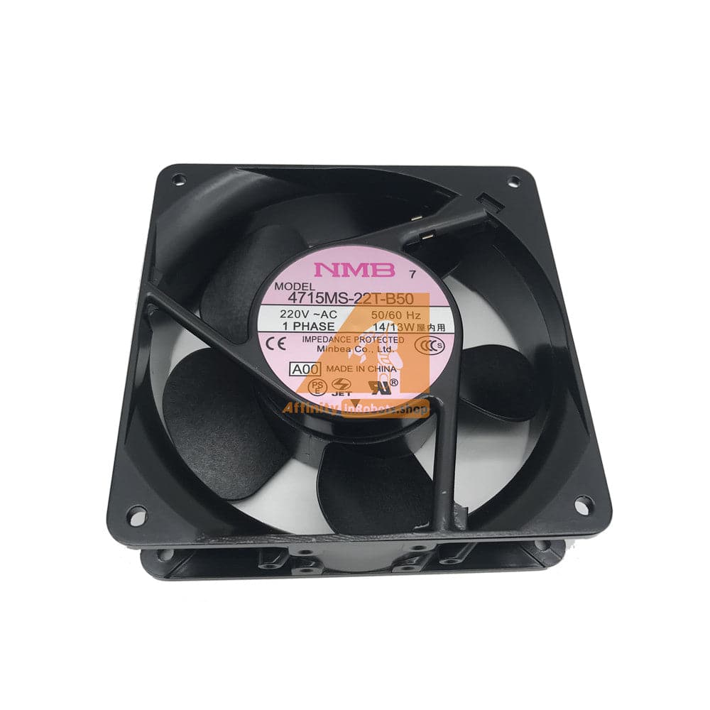Ventilateur De Refroidissement 4715MS-22T-B50-B00 12038 - 220V AC, 14/13W, 12CM, 2 Broches - Neuf