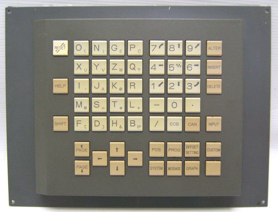 FANUC FANUC-A02B-0236-C126-MBR Keysheet Keyboard-MDI Operator Keypad Unit-C KEYPAD